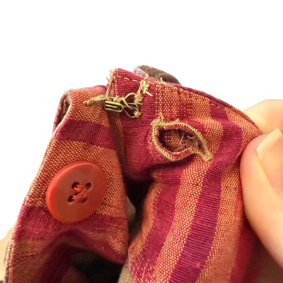 Lauren Ralph Lauren Wrap Skirt Women's 22W PLUS Geo Ikat Cotton Knee-Length NWT - Picture 10 of 16